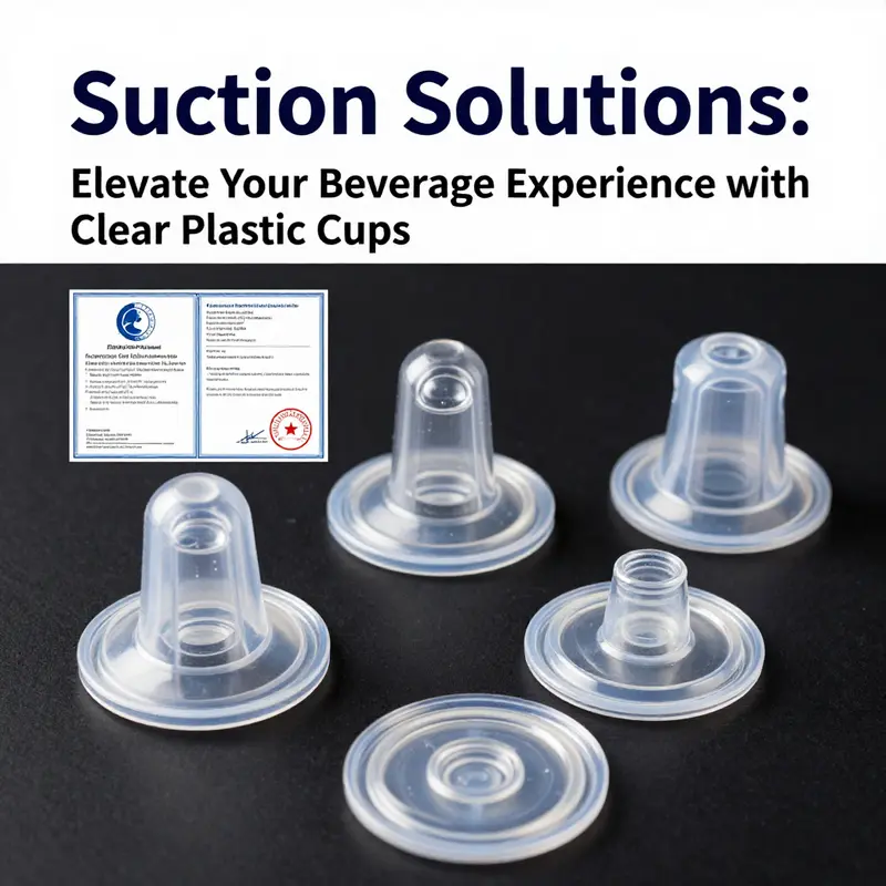 Innovative applications of clear plastic suction cups in home decoration and organization.