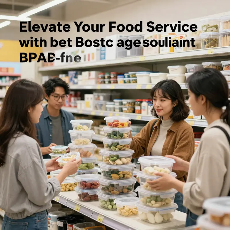 BPA-Free Tritan containers displaying fresh ingredients, illustrating their clarity and safety.