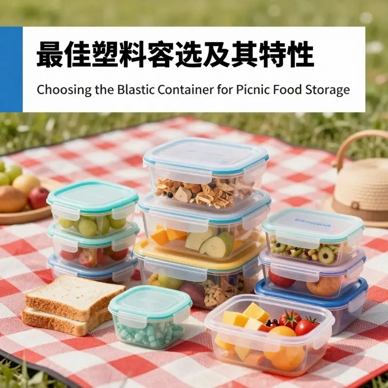 Sistema Tritan containers stacked with picnic foods, showcasing their versatility and practicality.