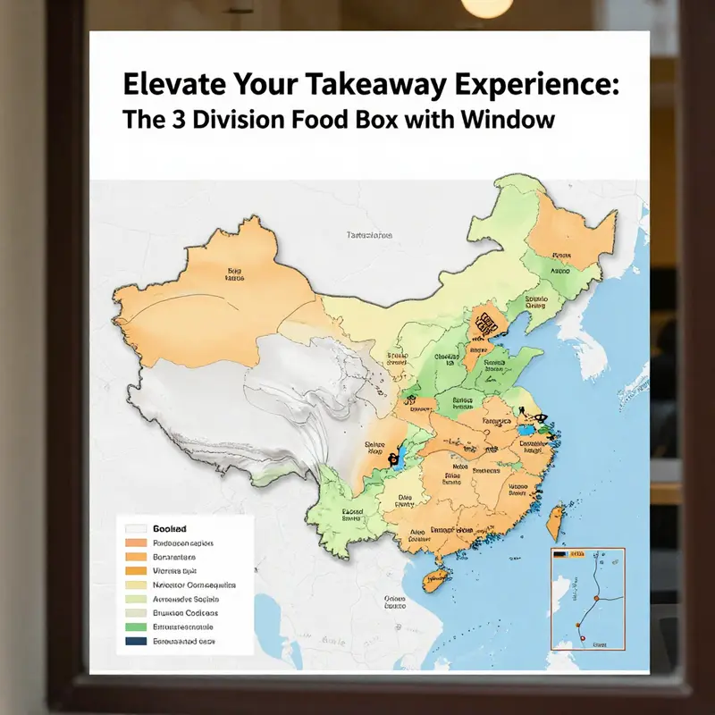 Food trucks capitalize on the market demand with 3 division takeaway boxes, offering an organized and appealing look.