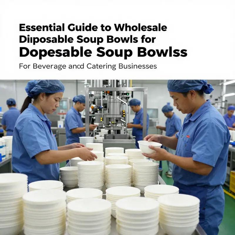 Versatile plastic disposable soup bowls ready for various food service applications.