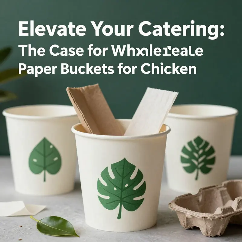 Market trends showcasing the increasing demand for paper buckets in the food service industry.