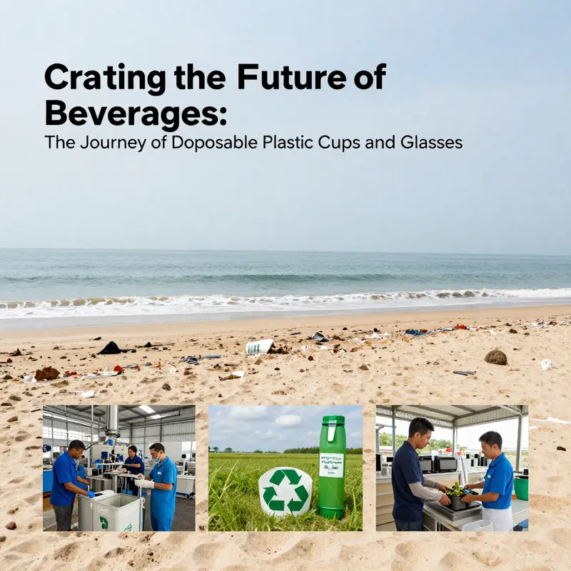 The blow molding process in action, transforming preform plastics into finished cups.