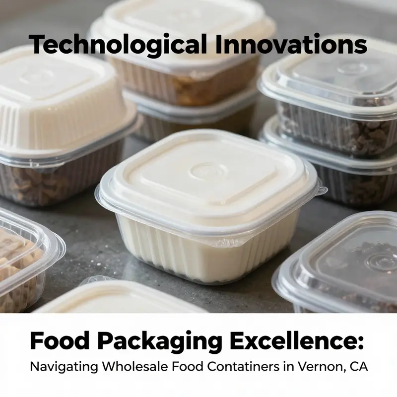 A view inside a wholesale store in Vernon, showcasing diverse food containers suitable for various food service needs.