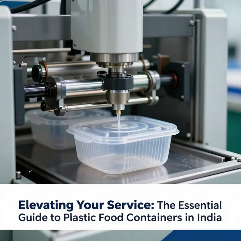 Overview of a modern plastic food container manufacturing facility showcasing production efficiency.