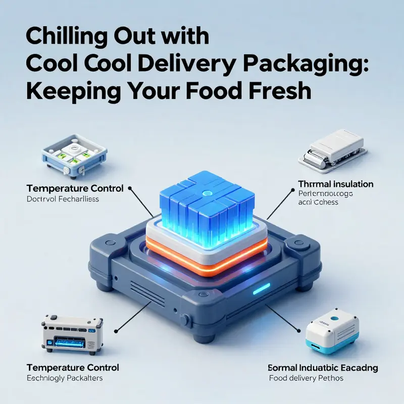 A showcase of diverse food and beverage items packed carefully in insulated packaging, emphasizing freshness and quality.