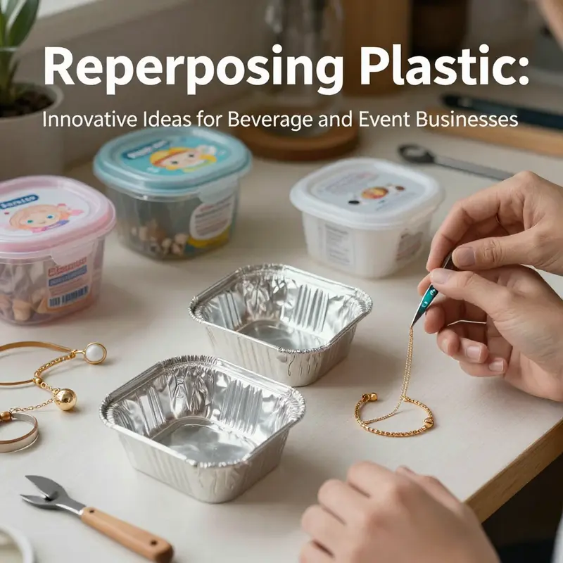 Innovative children’s furniture crafted from plastic baby food containers, adding fun and sustainability to any play area.