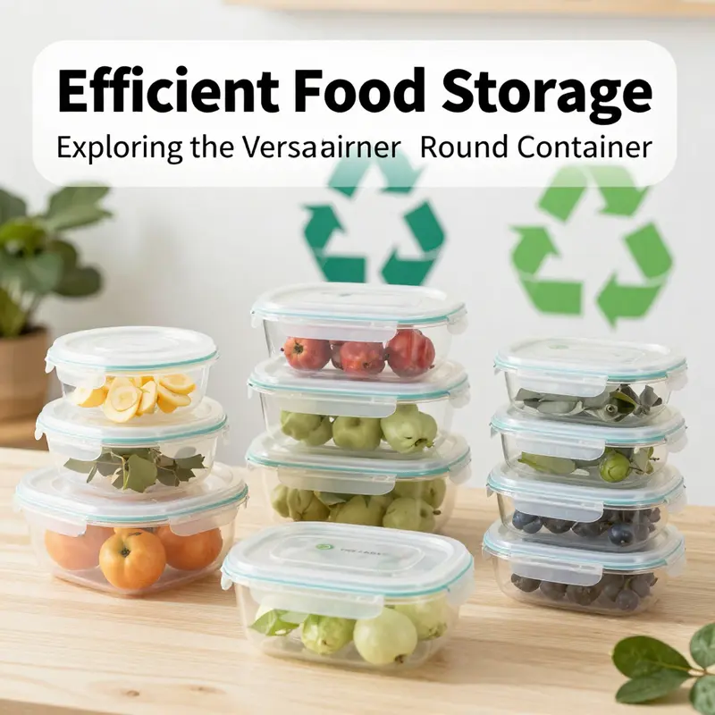 The Versatainer constructed from durable polypropylene showcases its quality and design.