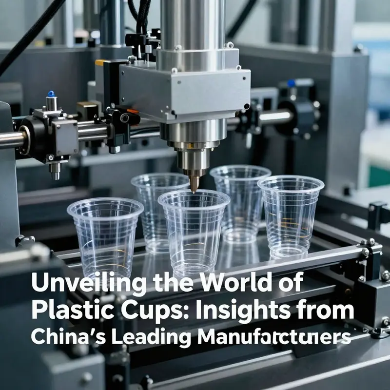 An inside look at a manufacturing facility specializing in clear plastic cups.