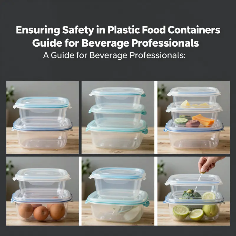 Chemical safety in plastic food containers is crucial for food service operations, as different plastics have varying safety profiles.