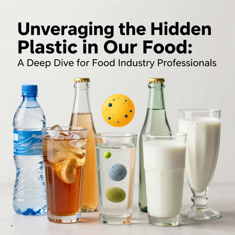 Visible evidence of microplastic contamination in various types of seafood.