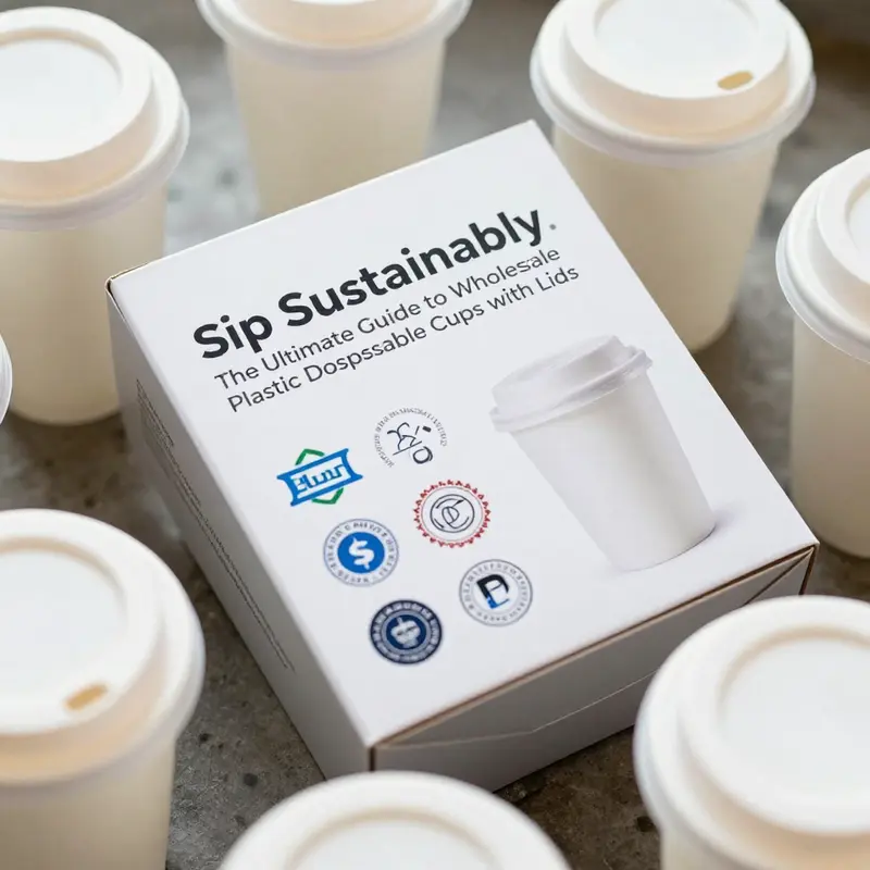 Various materials of wholesale plastic disposable cups highlighting durability and eco-friendliness.