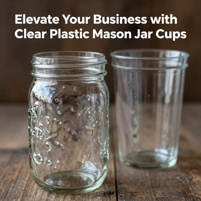 Clear plastic mason jar cups offer various benefits, from durability to versatility, ideal for any beverage service.