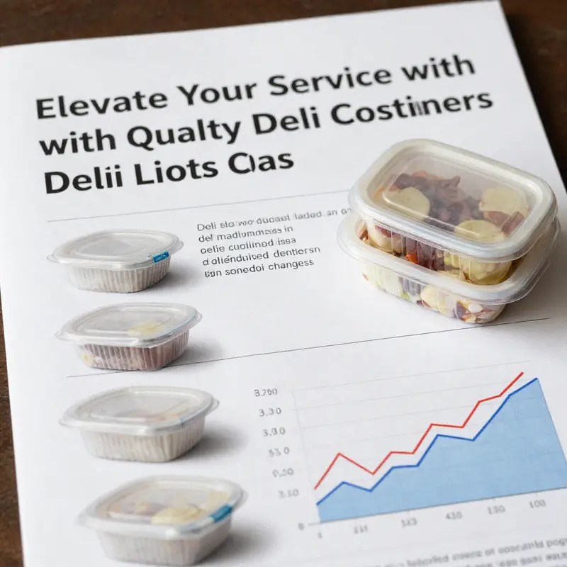 Effective communication between suppliers and buyers is crucial for successful procurement of deli food containers.