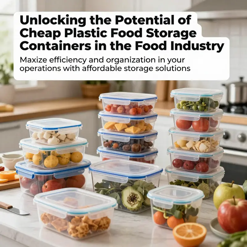 A kitchen filled with various cheap plastic food storage containers in use for food storage.