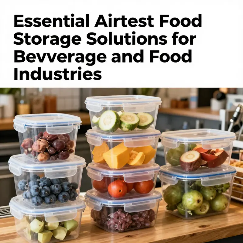 A bustling café with plastic airtight food storage containers filled with vibrant ingredients, emphasizing their role in food presentation and quality.