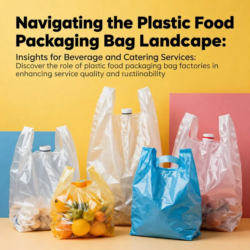 A collection of various plastic food packaging bags illustrating their uses and importance.