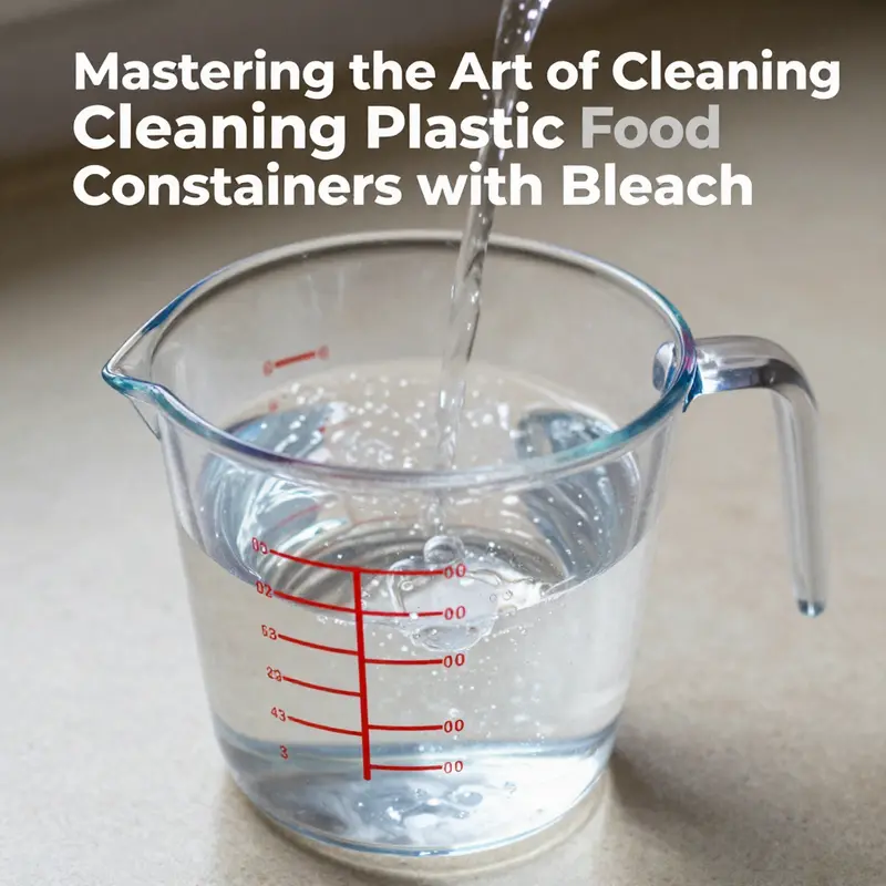 Safety measures for cleaning with bleach focused on protecting uses.