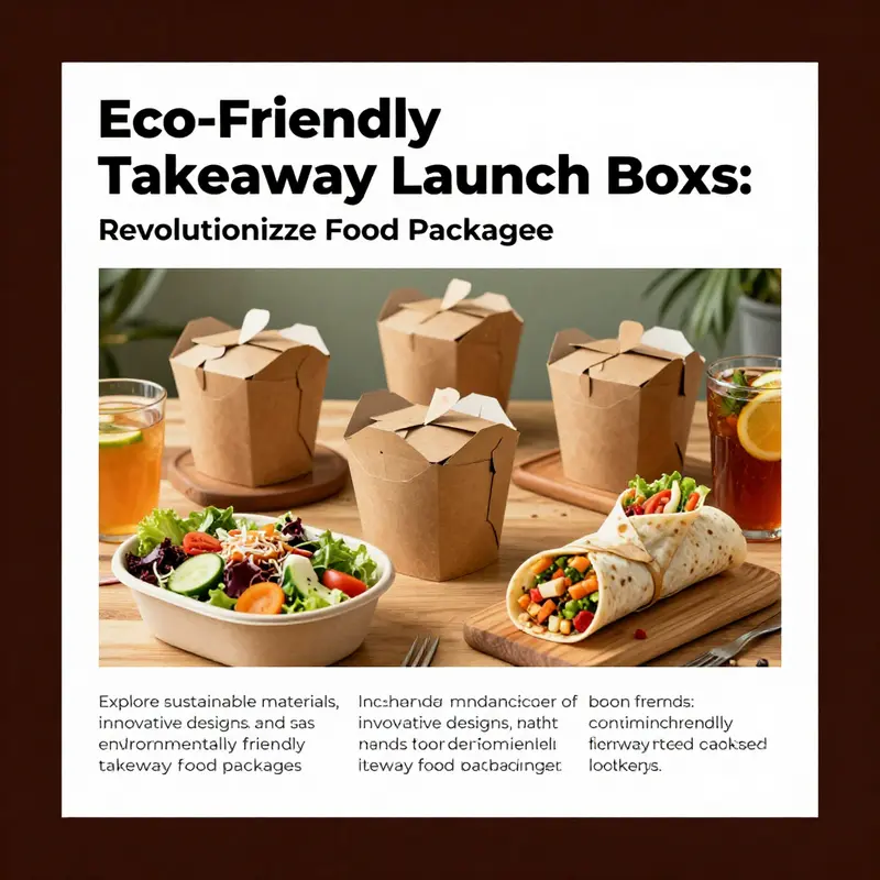 An assortment of eco-friendly takeaway boxes filled with fresh food items.