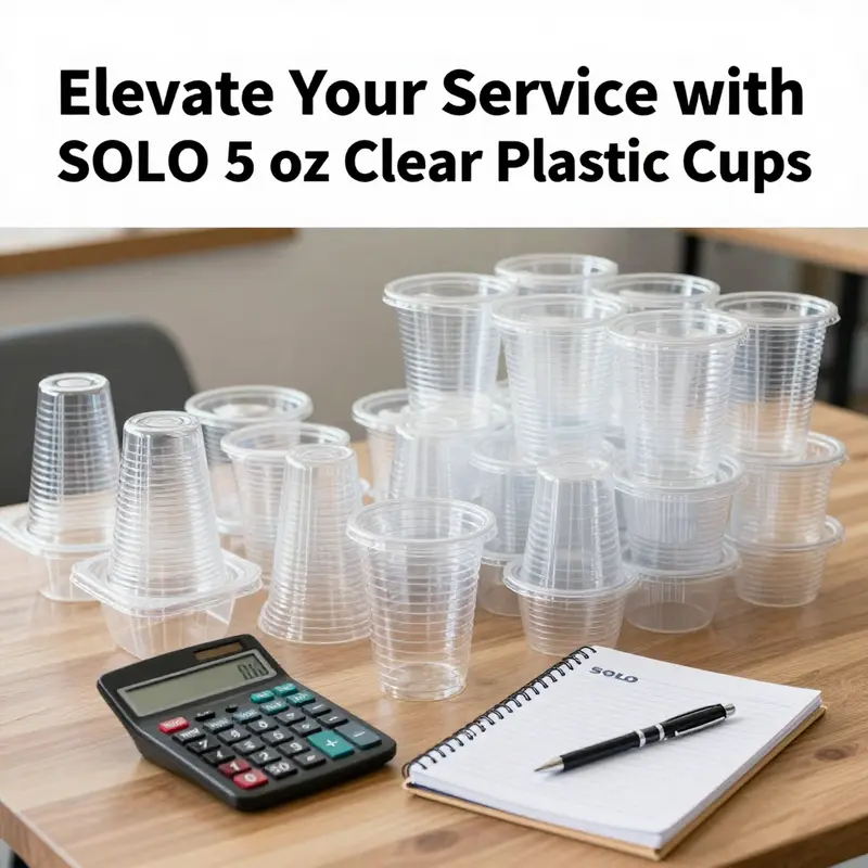 SOLO 5 oz clear plastic cups displaying an assortment of colorful beverages, perfect for any occasion.