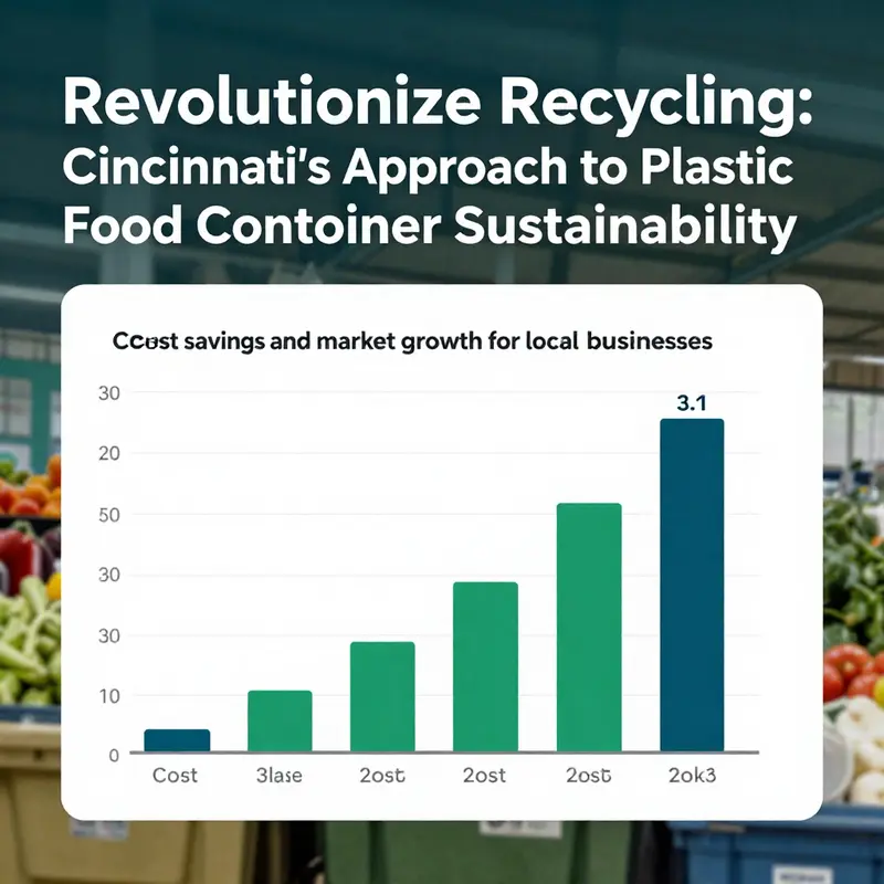 Innovative practices at Cincinnati’s recycling hub focus on sustainable management of plastic food containers.