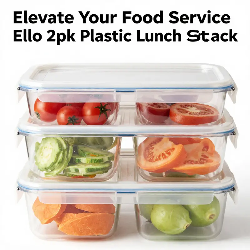 Showcasing the core features of the Ello Containers, emphasizing their stackable design and removable dividers.