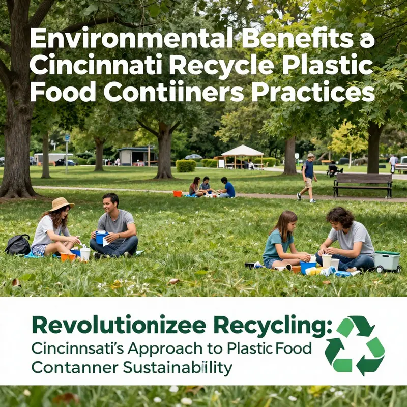 Innovative practices at Cincinnati’s recycling hub focus on sustainable management of plastic food containers.