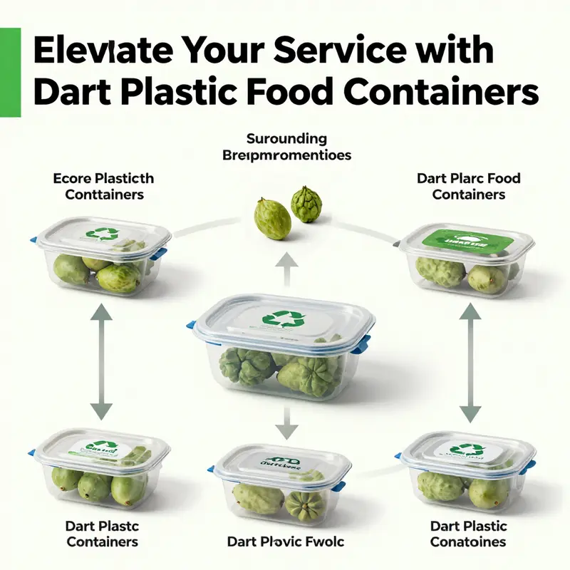 Dart Plastic Food Containers designed for various culinary applications.