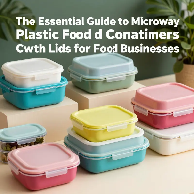 Exploring the safe materials used in microwave plastic food containers.