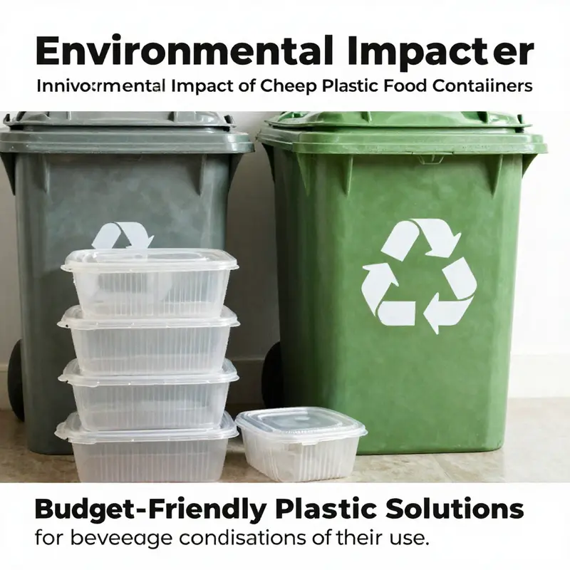 Innovative marketing strategies utilizing low-cost plastic food containers to attract customers.