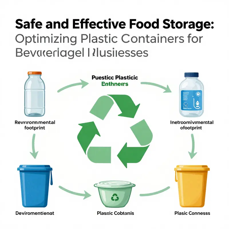 Various plastic containers showcasing safety features for food storage.
