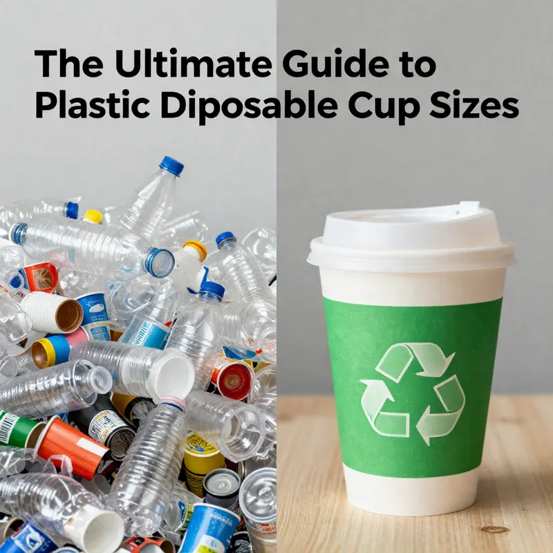 A variety of small plastic cups featuring refreshing drinks for various small servings.