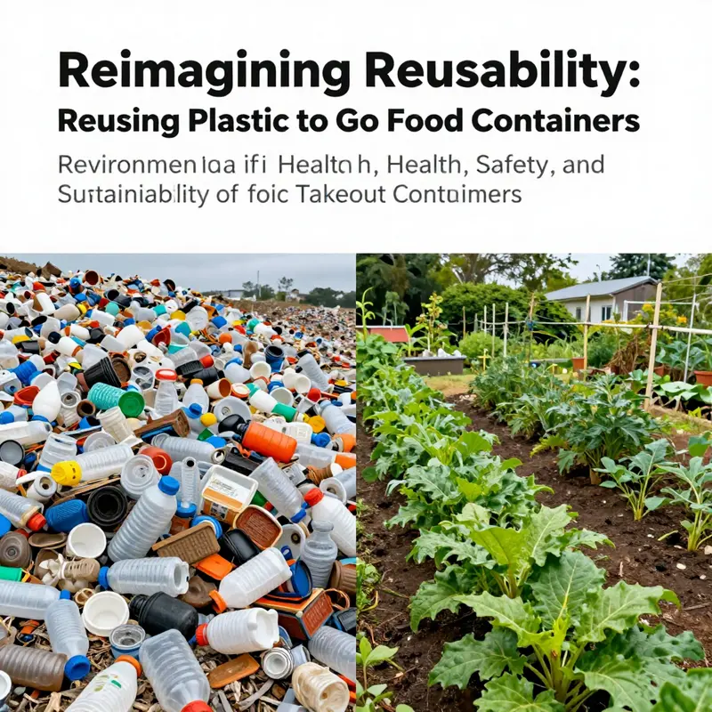 Evaluation of health and safety considerations in reusing plastic takeout containers.