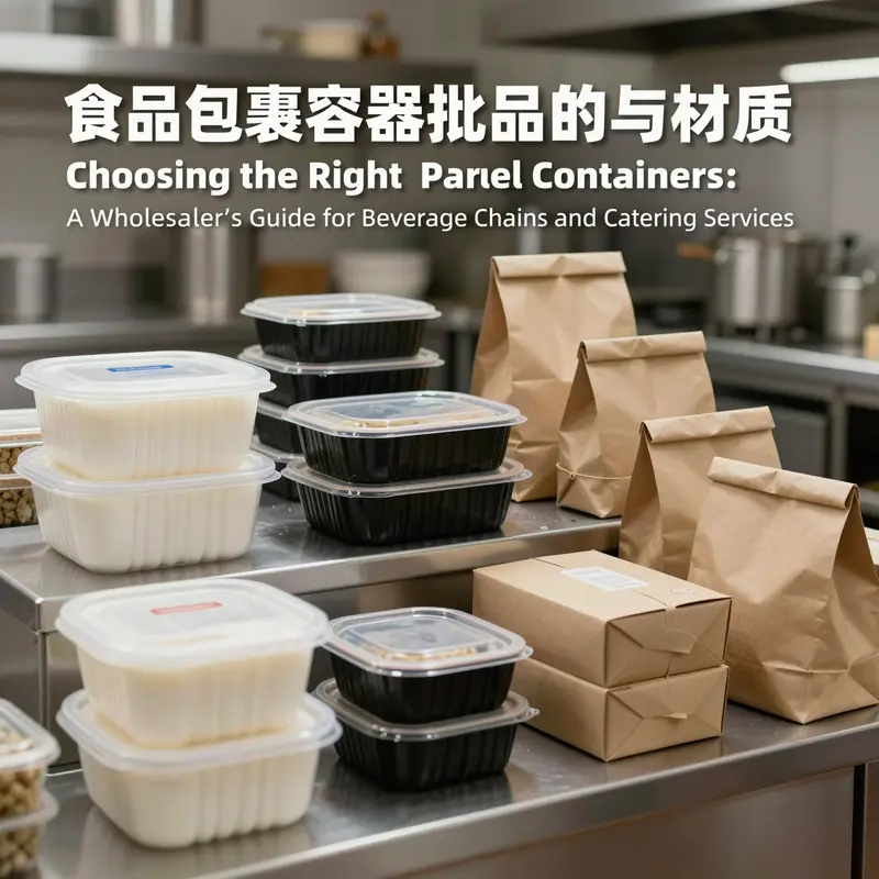 A variety of food parcel containers showcasing different materials and types ideal for wholesale purchase.