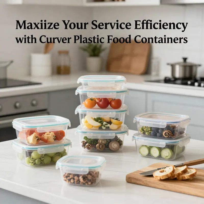 The innovative Click Closure system ensures airtight sealing in Curver plastic food containers.