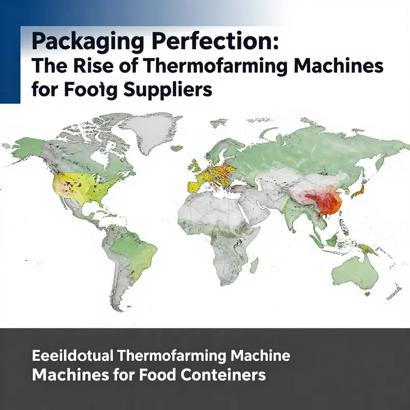 An overview of wholesalers showcasing a range of thermoforming machines and their food packaging products.