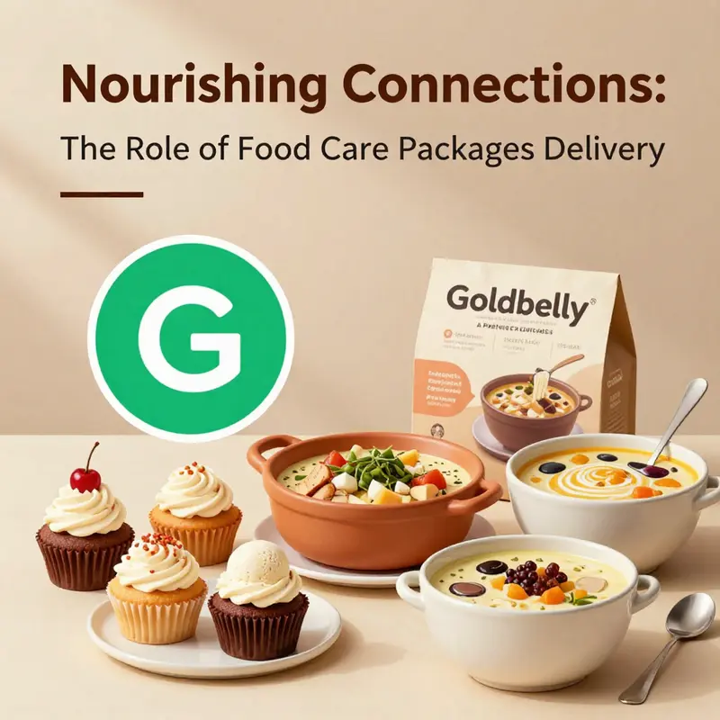 A heartwarming food care package designed to provide comfort during times of need.