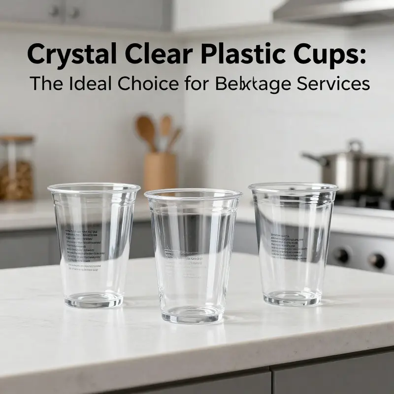 Assessing the environmental impact of crystal clear plastic cups in a natural setting.