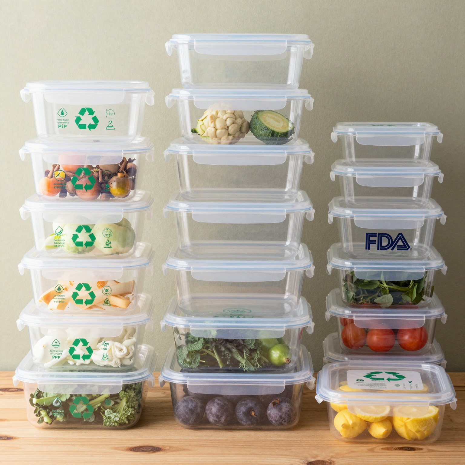 Eco-Friendly Plastic Containers
