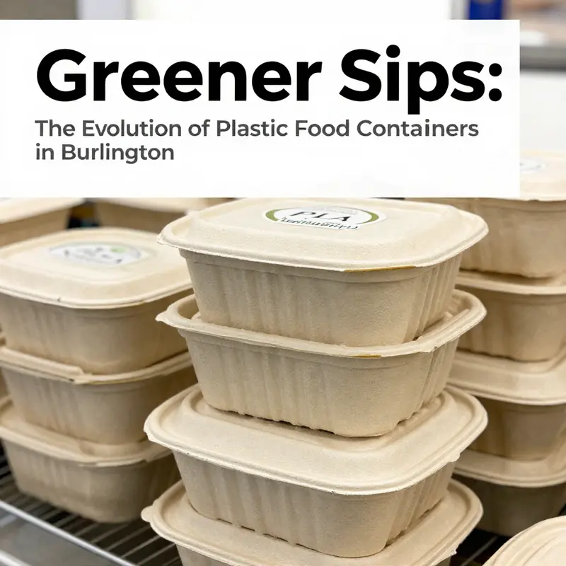 Beverage shops in Burlington prioritize eco-friendly practices in their container choices.