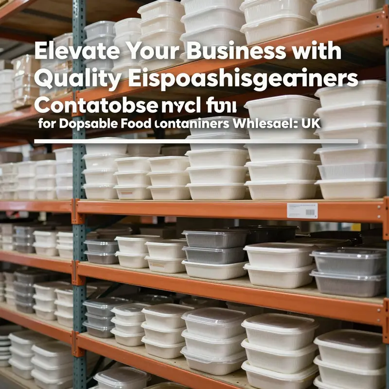 An array of high-quality disposable food containers emphasizing uniformity and durability, perfect for any food service business.