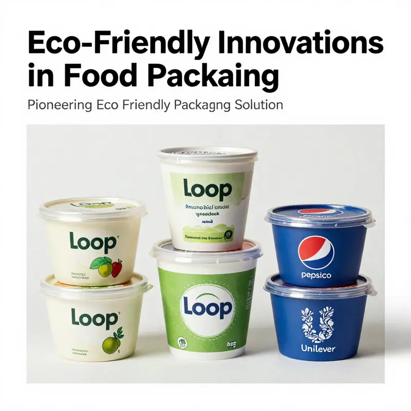 Loop partners with major brands to reduce plastic waste through reusable packaging.