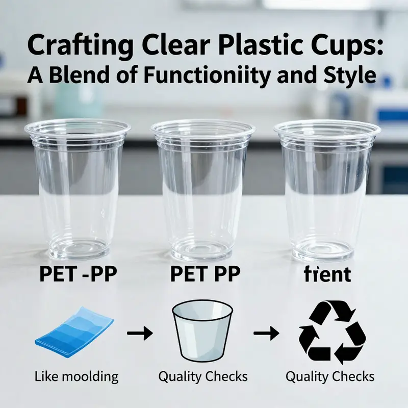 Inspiration and customization possibilities for clear plastic cups tailored to attract customers.