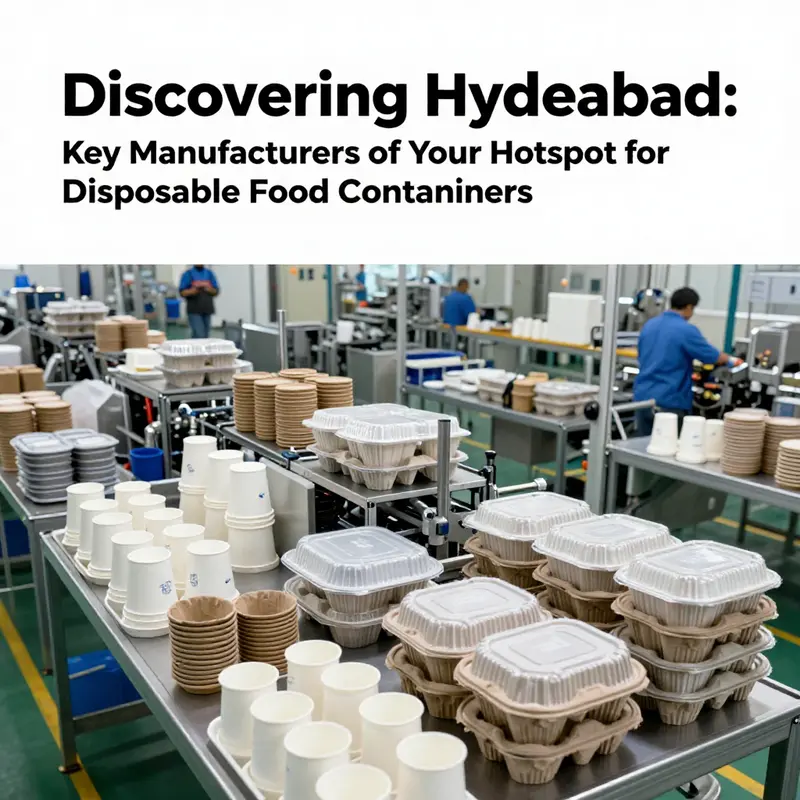 Manufacturing facility in Hyderabad focusing on environmentally friendly disposable food packaging.