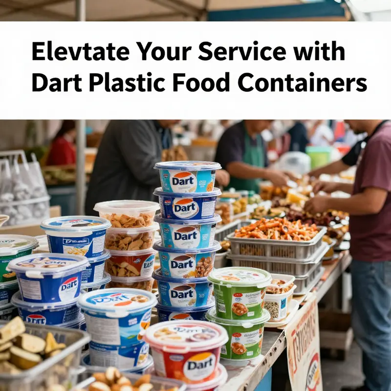 Dart Plastic Food Containers designed for various culinary applications.