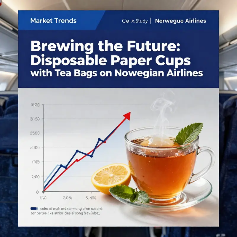 Airline disposable paper cups showcase branding, emphasizing the importance of customized beverage service.