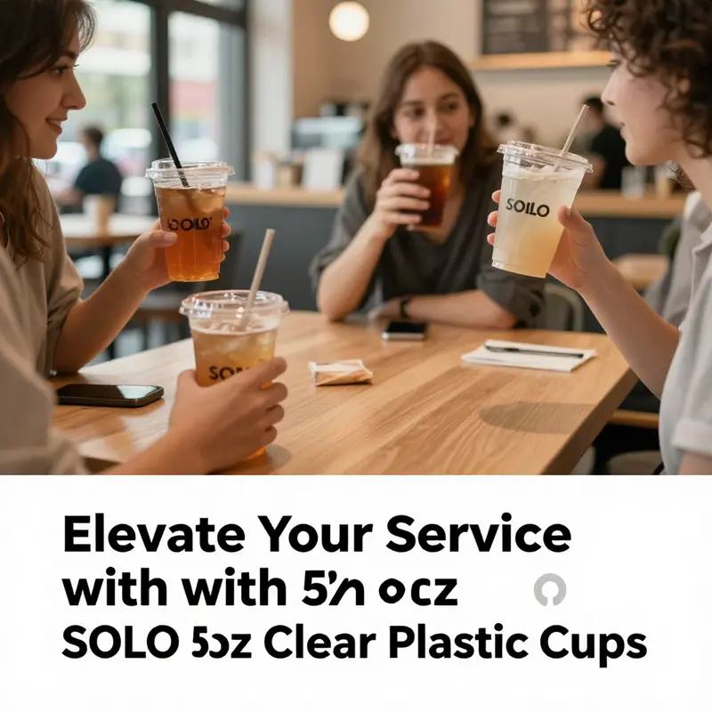 SOLO 5 oz clear plastic cups displaying an assortment of colorful beverages, perfect for any occasion.