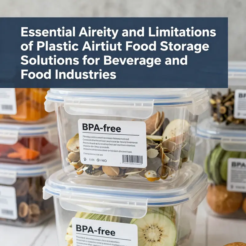 Showcasing key features of plastic airtight food storage containers in a well-organized kitchen.