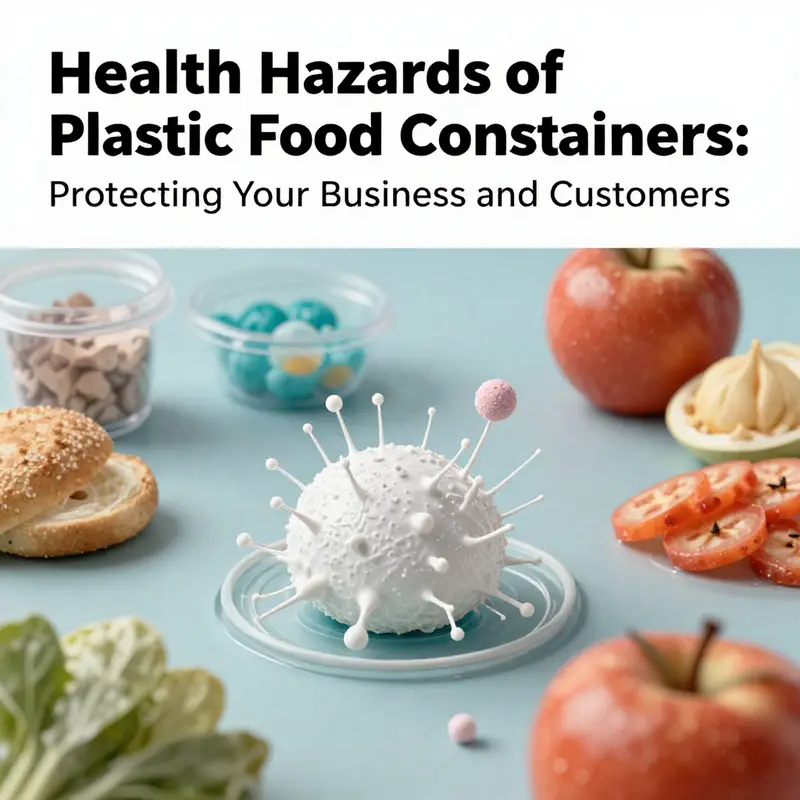 Plastic food containers often contain harmful chemical additives that can leach into food.