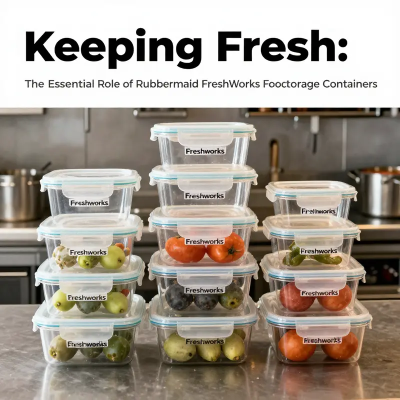 The innovative FreshVent lid technology providing optimal airflow for fresh produce.